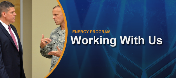 Engage with the Air Force Installation Energy